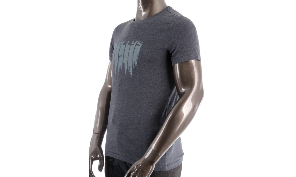 Koszulka Kellys Forest krótki rękaw szara rozm. M