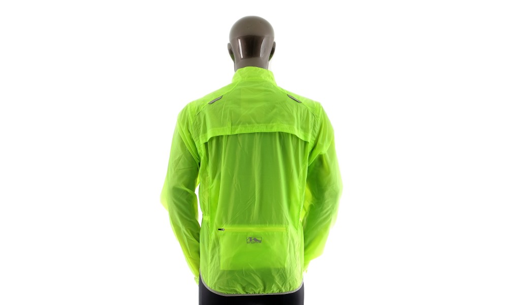 Kurtka rowerowa M-Wave WindWest żółta rozm. L
