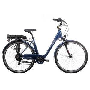 Rower miejski elektryczny Ecobike Traffic 2023 14,5Ah - niebieski