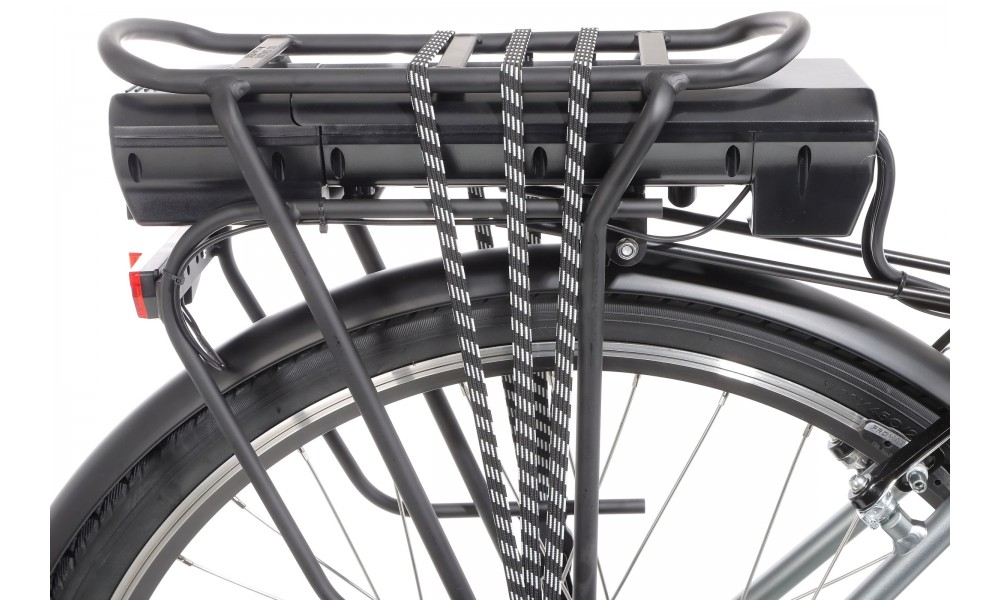 Rower miejski elektryczny Ecobike Traffic Men - szary