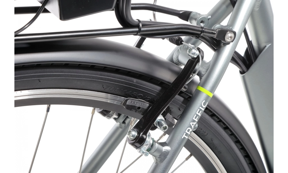 Rower miejski elektryczny Ecobike Traffic  Men 2023-19cali-bateria 13Ah Greenway