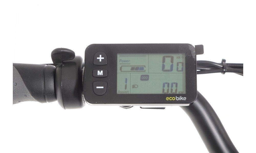 Rower miejski elektryczny Ecobike Traffic Men - szary