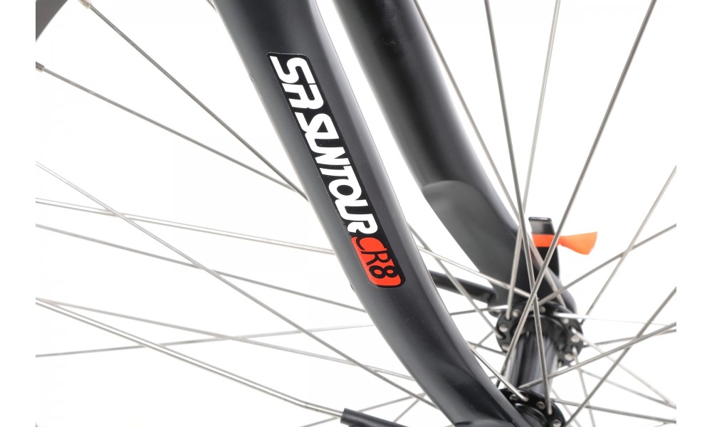 Rower miejski elektryczny Ecobike Traffic Men - szary