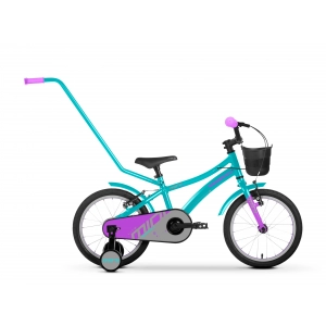 Rower dziecięcy Tabou Mini Lite 18 2024 - turkusowo-fioletowy 2