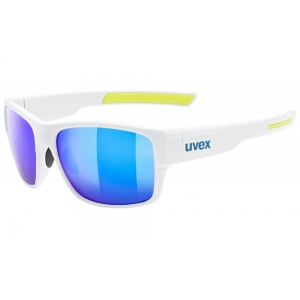 Okulary Uvex Esntl Urban biało-niebieski