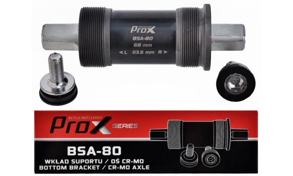 OŚ SUPORTU PROX BSA-80 113.5MM CR-MO