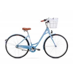 Rower miejski Romet Pop Art Eco 26 2024 niebieski