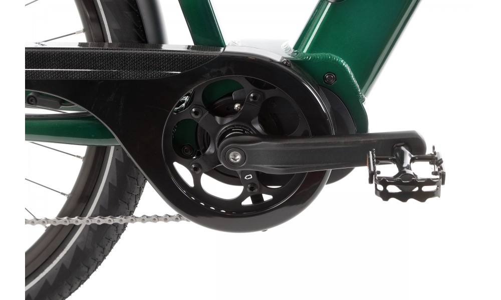 Rower trekkingowy elektryczny Ecobike MX300 - zielony