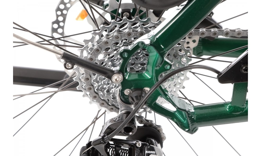 Rower trekkingowy elektryczny Ecobike MX300 - zielony