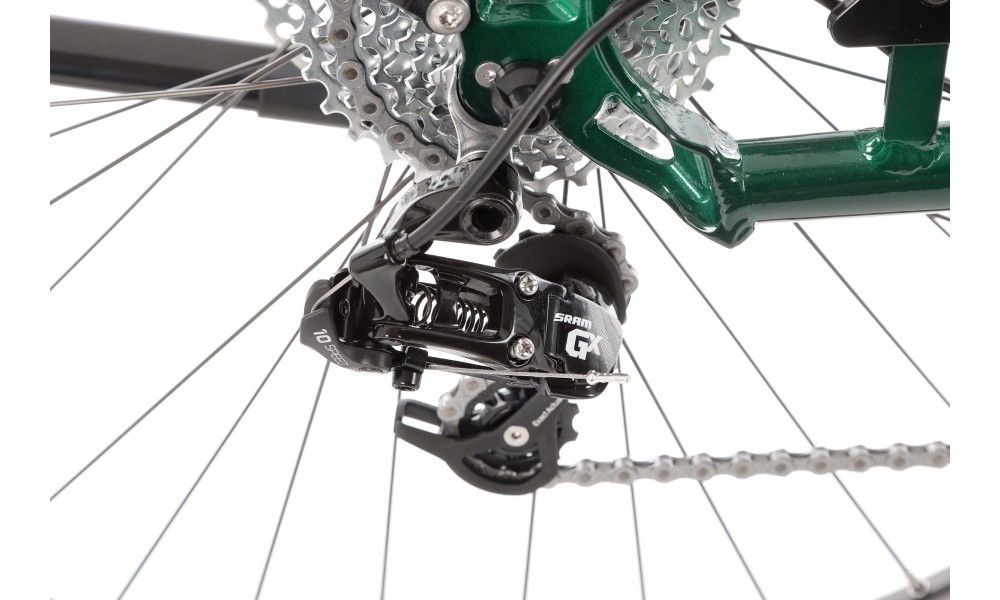 Rower trekkingowy elektryczny Ecobike MX300 - zielony