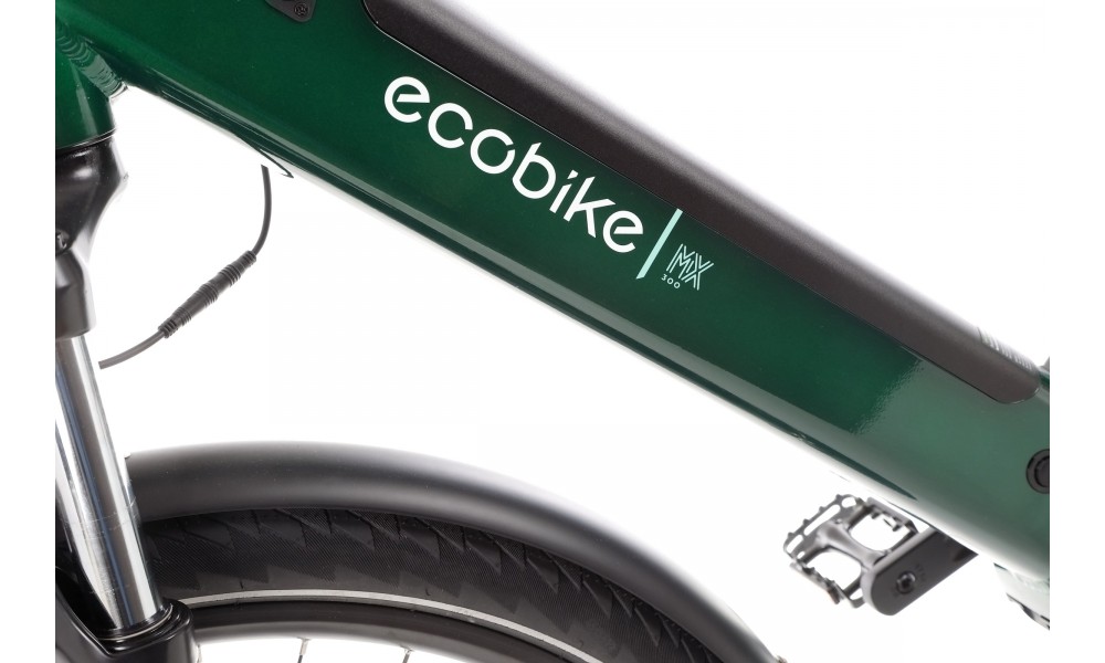 Rower trekkingowy elektryczny Ecobike MX300 - zielony