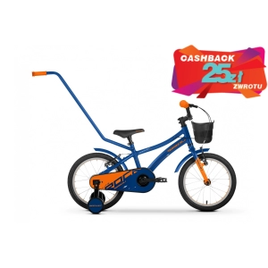 Rower dziecięcy Tabou Rocket LITE 18 2024 - niebieski-pomarańczowy 1