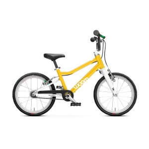 Rower dziecięcy Woom 3 AUTOMAGIC 16" 2024 żółto-biały