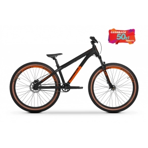 Rower dirt Tabou Tabspin 1.0 2024 czarno-pomarańczowy