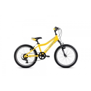 Rower dziecięcy Romet Rambler 20 Kid 2 2024 - żółty-szary