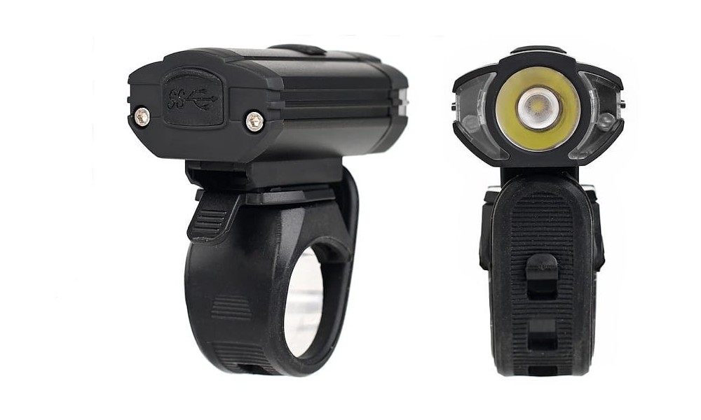 Lampa przód Prox Lupus II Set 300lm + 10 lm, 1100mAh, USB-C, GO PRO