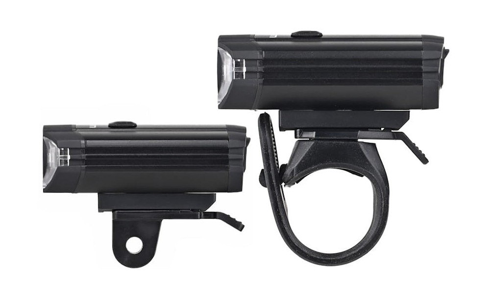 Lampa przód Prox Lupus II Set 300lm + 10 lm, 1100mAh, USB-C, GO PRO