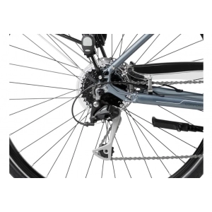 Rower trekkingowy Romet Gazela 6 2023 - grafitowy-czarny 2