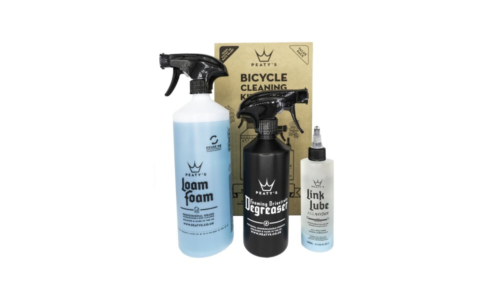 Zestaw Peatys Wash degrease lubricante