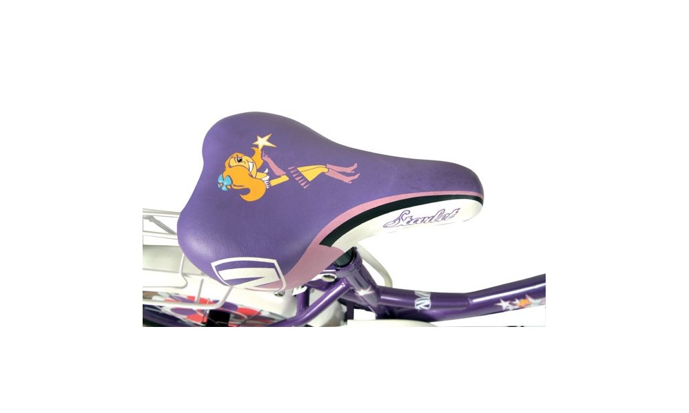 Rower Rock Kids Starlet 16-fioletowy