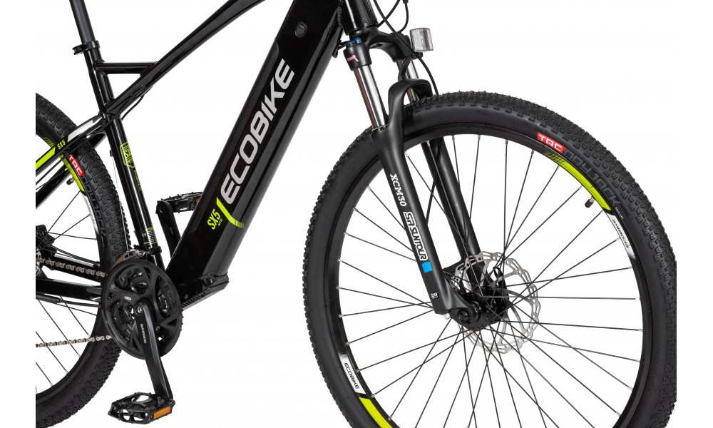 Rower górski elektryczny Ecobike SX5 14,5Ah rama 20 cali