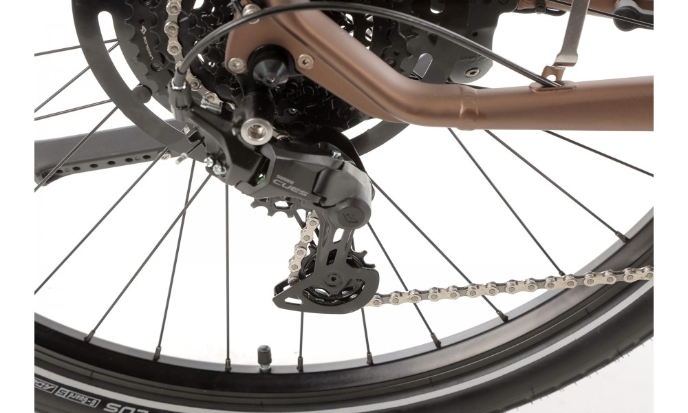 Rower miejski elektryczny ROMET e-Modeco URB 2.0 B 2024 720Wh