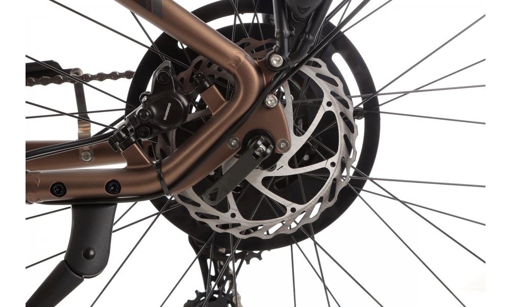 Rower miejski elektryczny ROMET e-Modeco URB 2.0 B 2024 720Wh