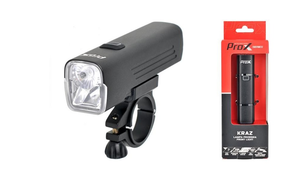 Lampa przednia Prox Kraz 1000lm USB-C