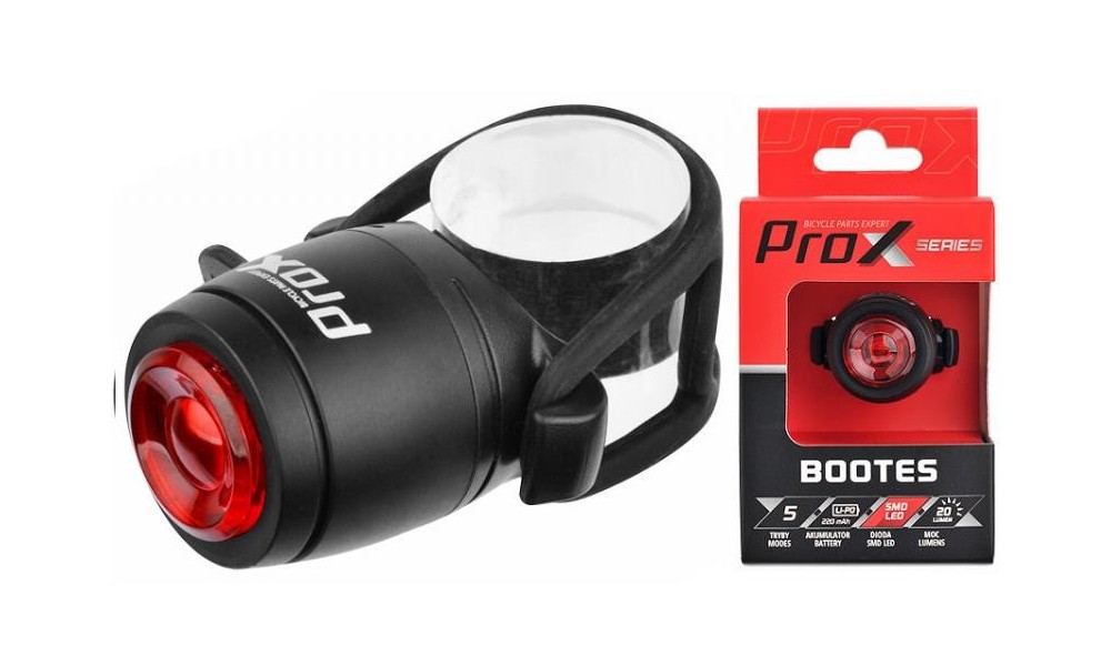 Lampa tylna Prox Bootes Smd Led 20Lm 220mAh USB-C