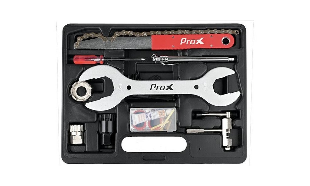 Zestaw kluczy rowerowych w walizce Prox KT-02