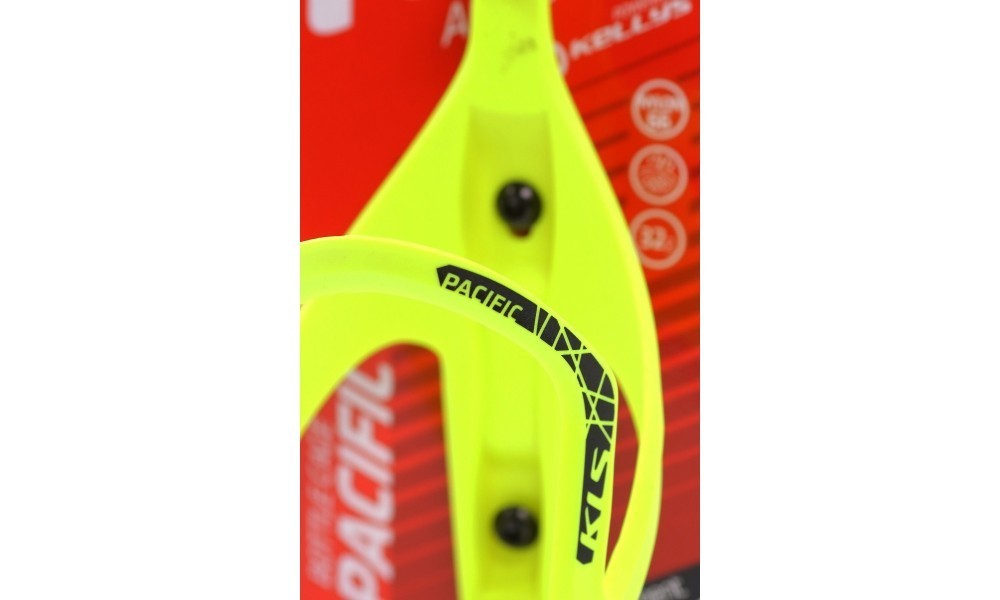 Koszyk bidonu KLS Pacific - limonkowy