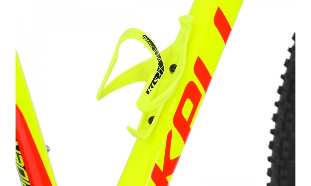 Koszyk bidonu KLS Pacific - limonkowy