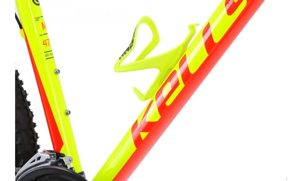 Koszyk bidonu KLS Pacific - limonkowy