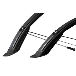 Błotnik Simpla UBIQUIT SDL 45mm 28" kpl - czarny