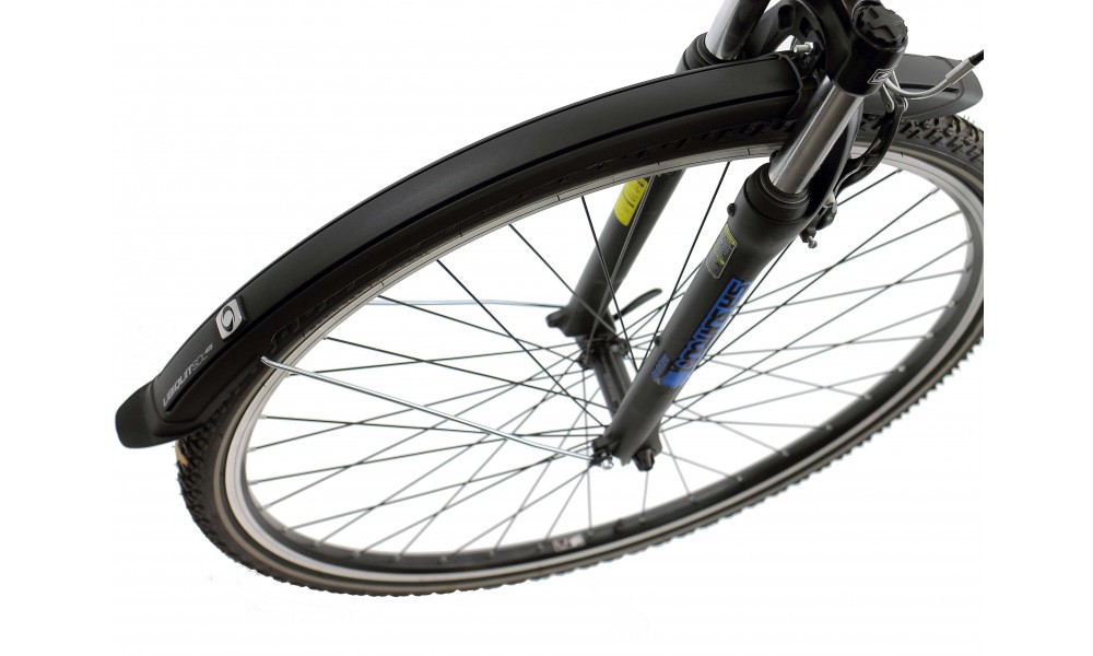 Błotnik Simpla UBIQUIT SDL 45mm 28" kpl - czarny