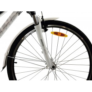 Błotnik Simpla UBIQUIT SDL 45mm 28" kpl - biało-szary 2