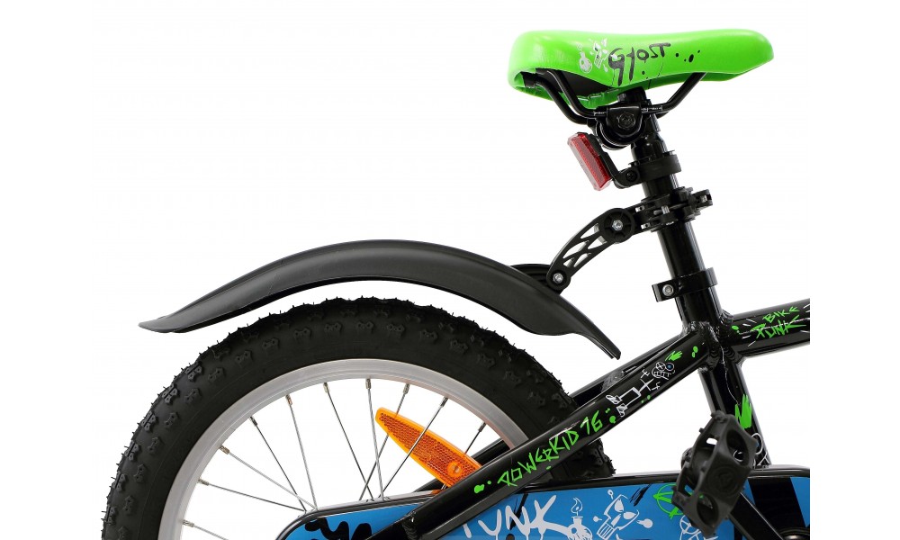 Błotnik Simpla KIDO SDE 16" kpl. - czarny