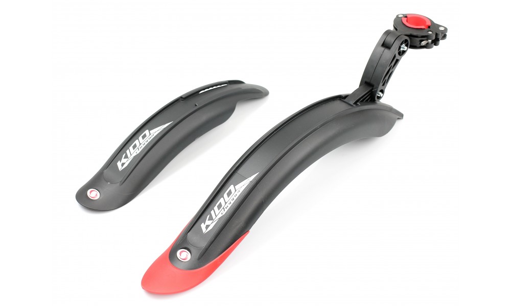 Błotnik Simpla KIDO SDE 16" kpl. - czarno-czerwony