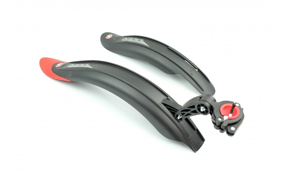 Błotnik Simpla KIDO SDE 16" kpl. - czarno-czerwony