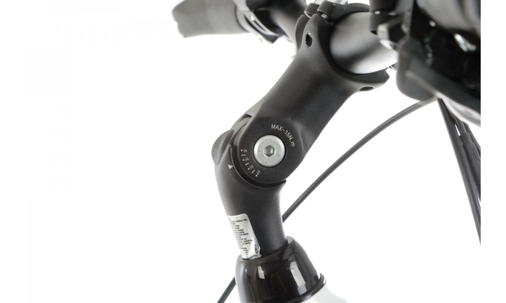 Rower trekkingowy elektryczny Romet Gazela 1 MM - biały-grafitowy