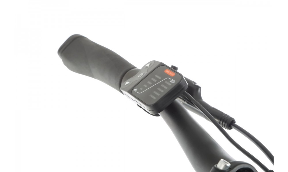 Rower trekkingowy elektryczny Romet Gazela 1 MM - biały-grafitowy