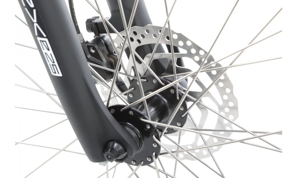 Rower crossowy elektryczny Romet Orkan 2 M MM - czarny-srebrny