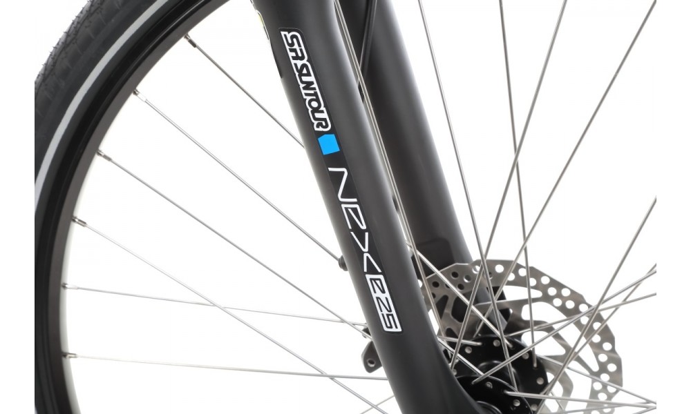 Rower crossowy elektryczny Romet Orkan 2 M MM - czarny-srebrny