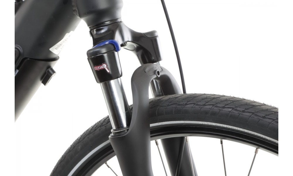 Rower crossowy elektryczny Romet Orkan 2 M MM - czarny-srebrny