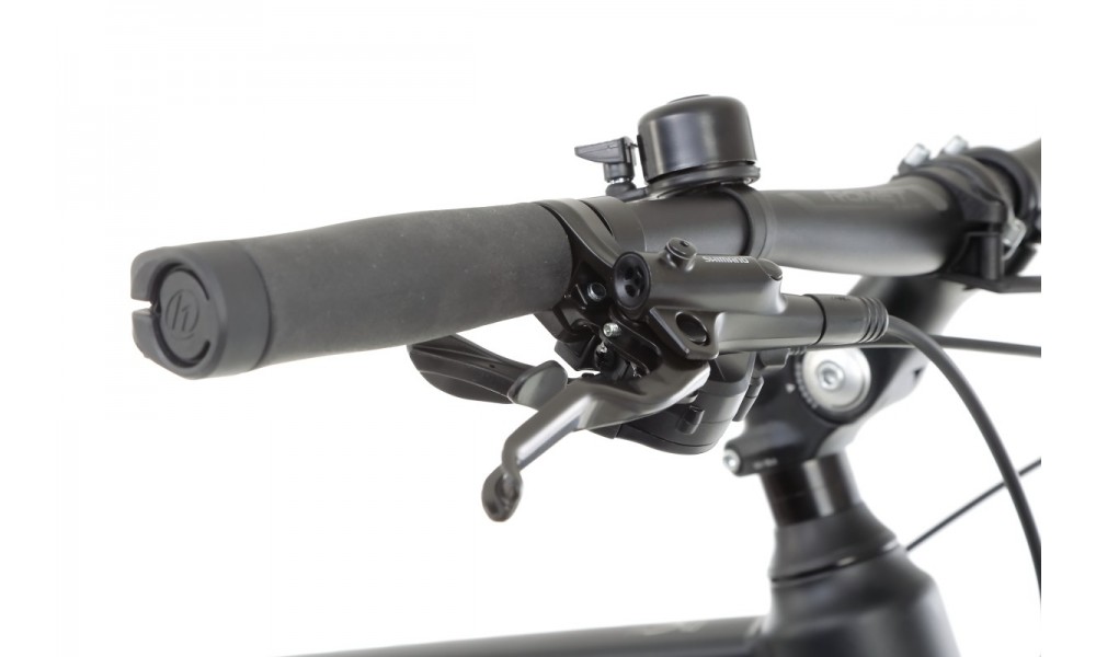 Rower crossowy elektryczny Romet Orkan 2 M MM - czarny-srebrny