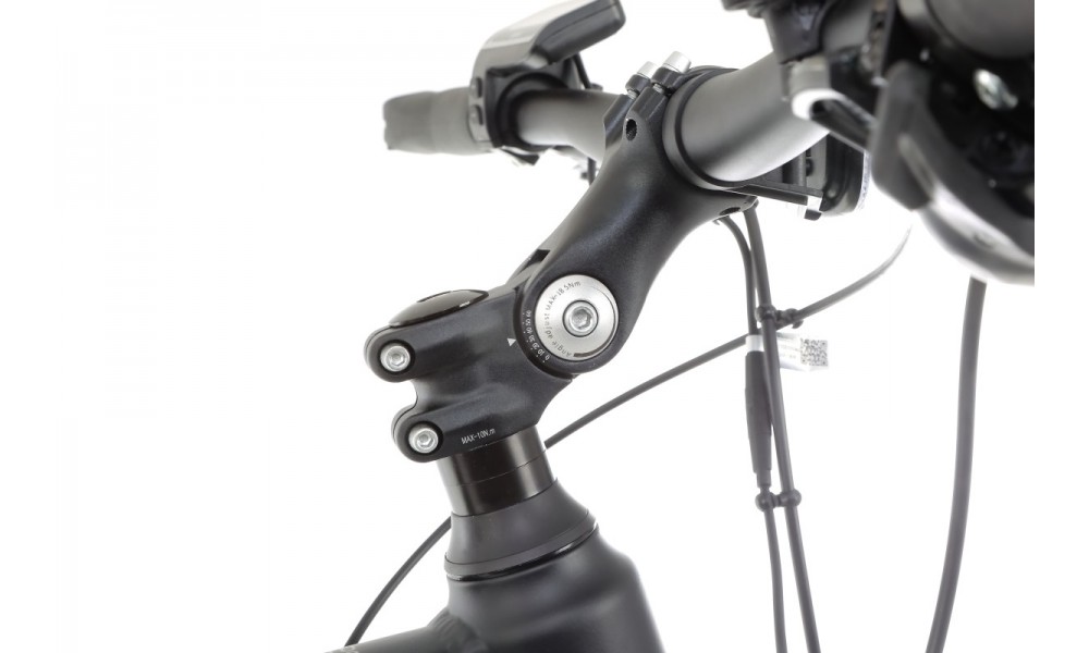 Rower crossowy elektryczny Romet Orkan 2 M MM - czarny-srebrny