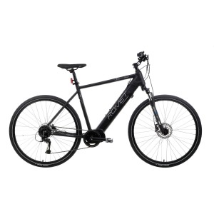 Rower crossowy elektryczny Romet Orkan 2 M MM - czarny-srebrny 1