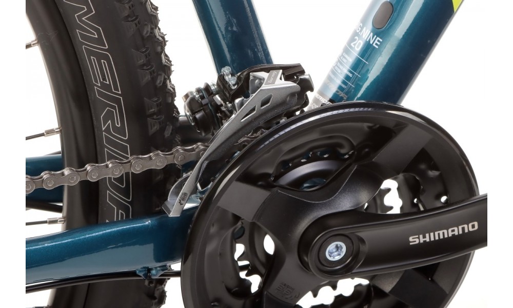 Rower górski Merida Big Nine 20 - turkusowy-niebieski