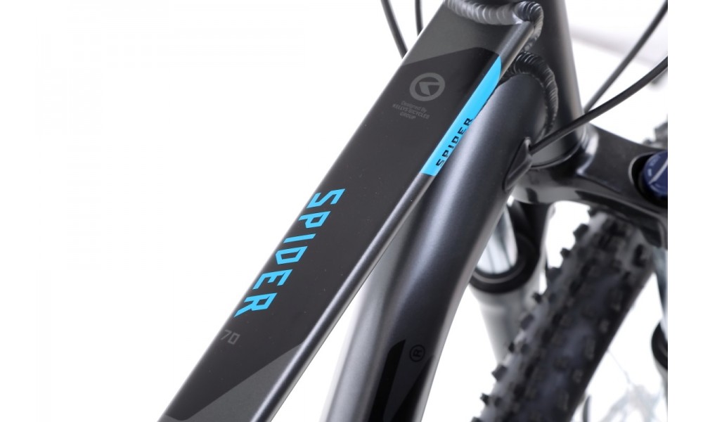 Rower górski Kellys Spider 70 27,5  - czarny-niebieski