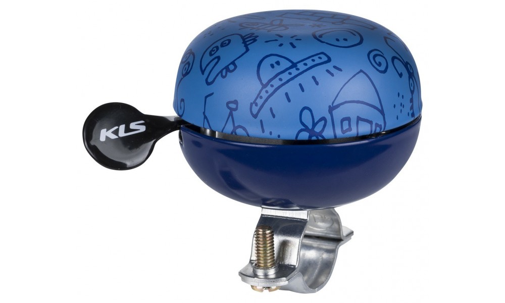 Dzwonek KLS Bell 60 Doodles - niebieski